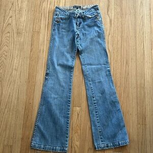 Fox denim jeans, size 5 slightly used
